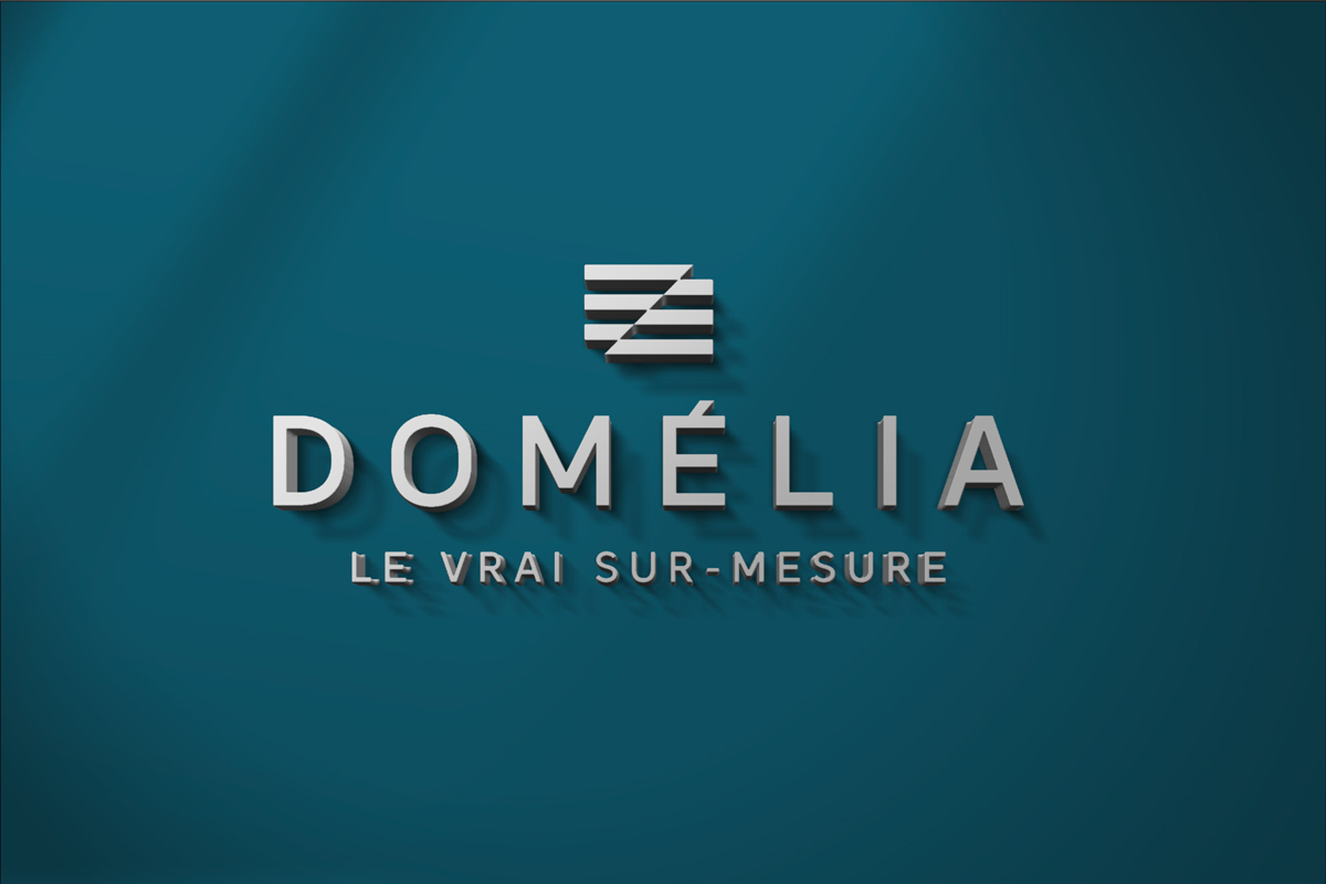 Logo Domélia - Le vrai sur-mesure