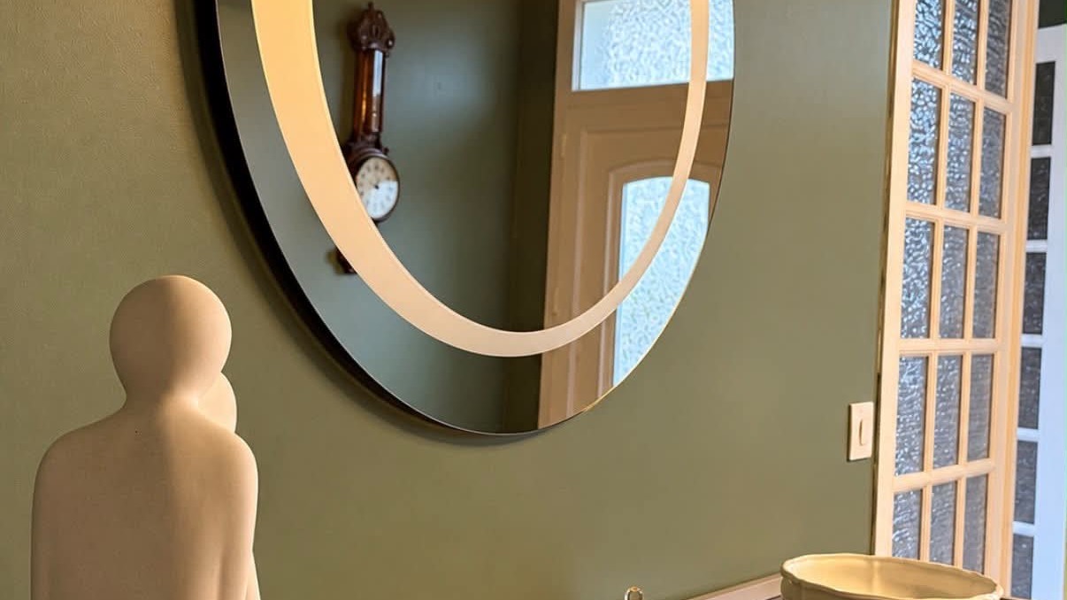 Miroir et meuble d'entrée Cuisine 16